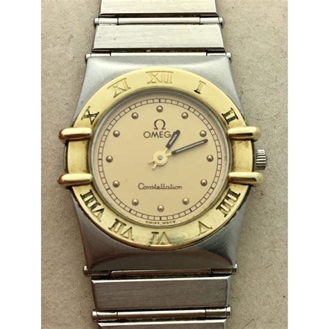 omega womens gold watch|omega gold watch price.